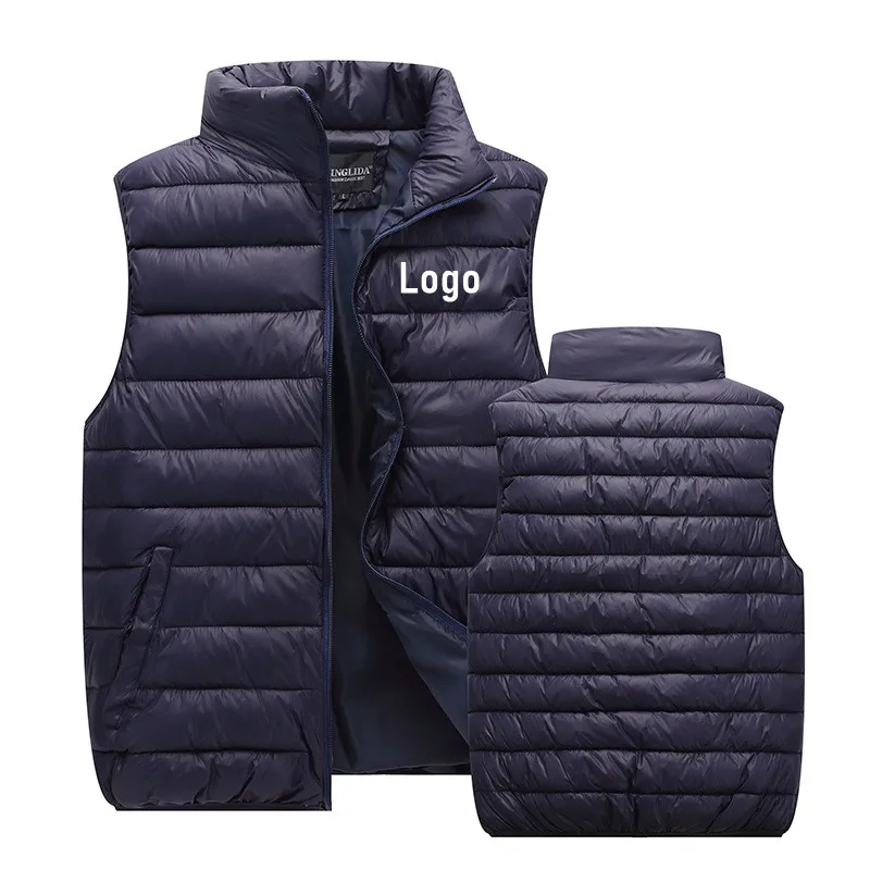 Men's Puffer Gilet Vest - Hooded, Quilted, Sleeveless Bodywarmer Jacket For Winter, Black 6 thumbnail image
