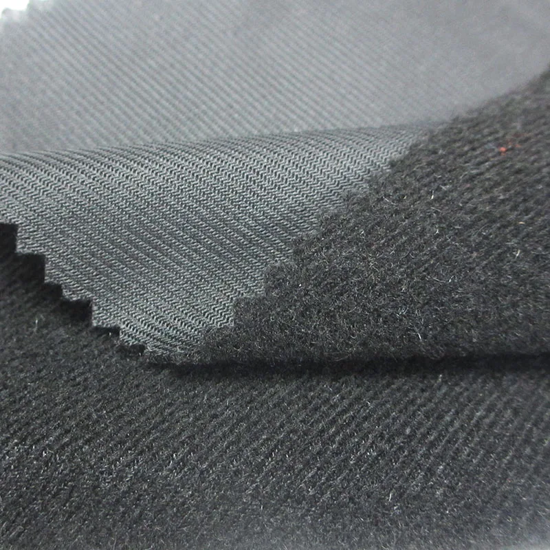 Unbroken Loop Fabric Back Side with Brushed China Bonding Fabric for Home Textile Garment Accessories