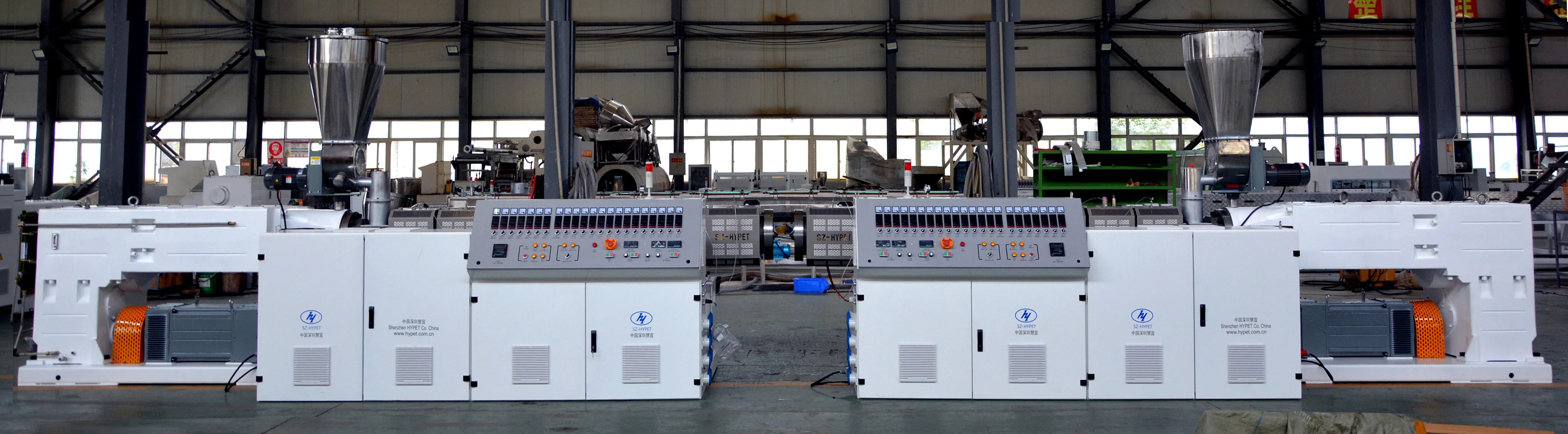 셰인젠 하이펫 20-63 PVC 듀얼 파이프 생산 라인 16