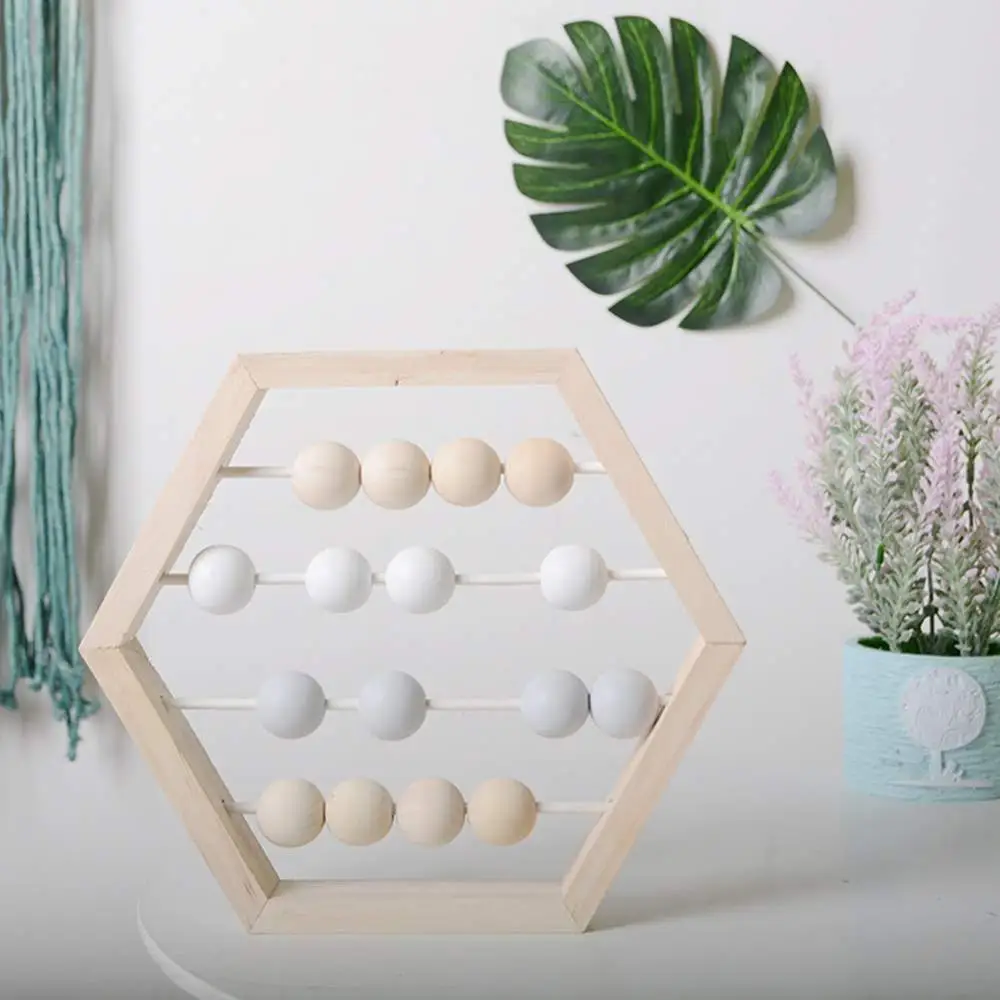 Детский подсчет цифр Математика Обучение деревянные игрушки шарики игра УЧИТЕЛЬ Abacus