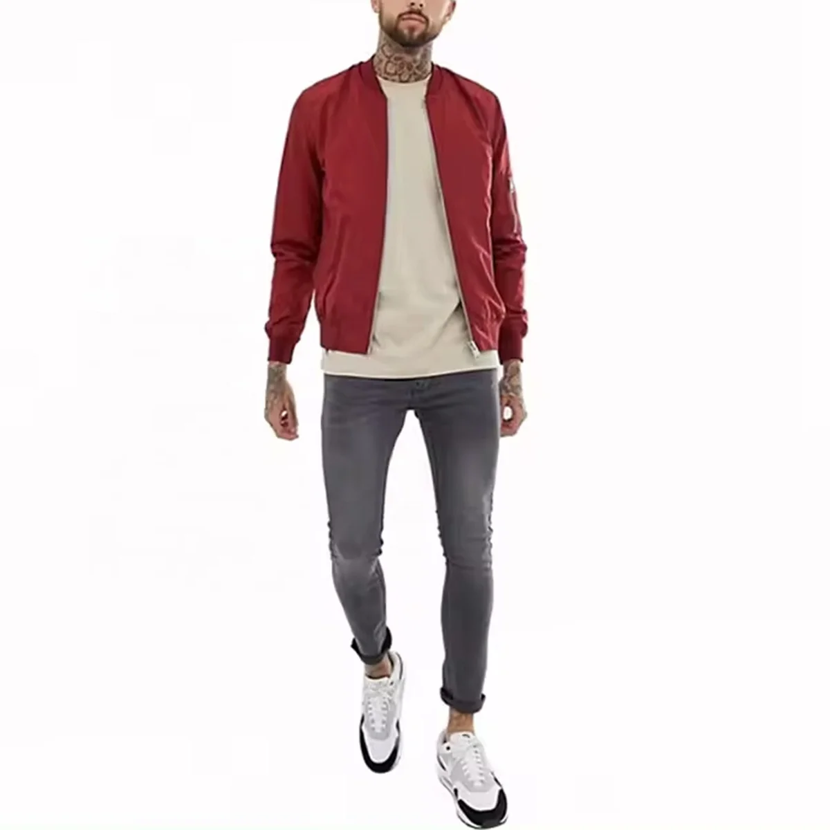 JL0217A Wholesale Men Gym Heavy Cotton Tank Top Sleeveless Vest Bodybuilding Athletic Tank Top Men