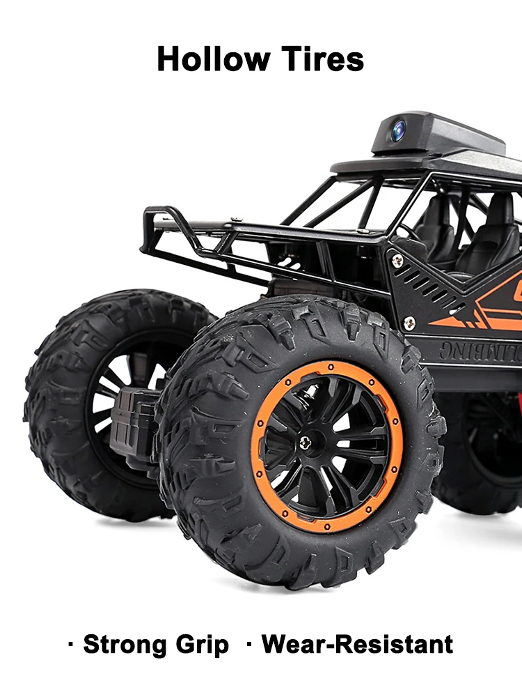 Alloy Dual Mode App Control Wifi Fpv Camera Rc Truck Rock Climber