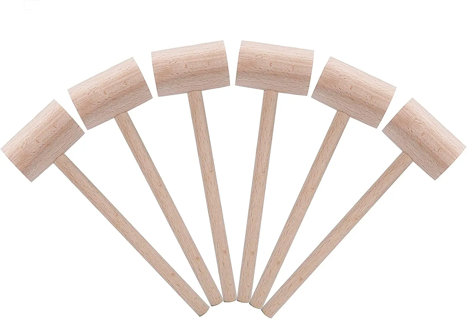 Seafood Lobster Crab Mallets Natural Wooden Hammer Made in USA