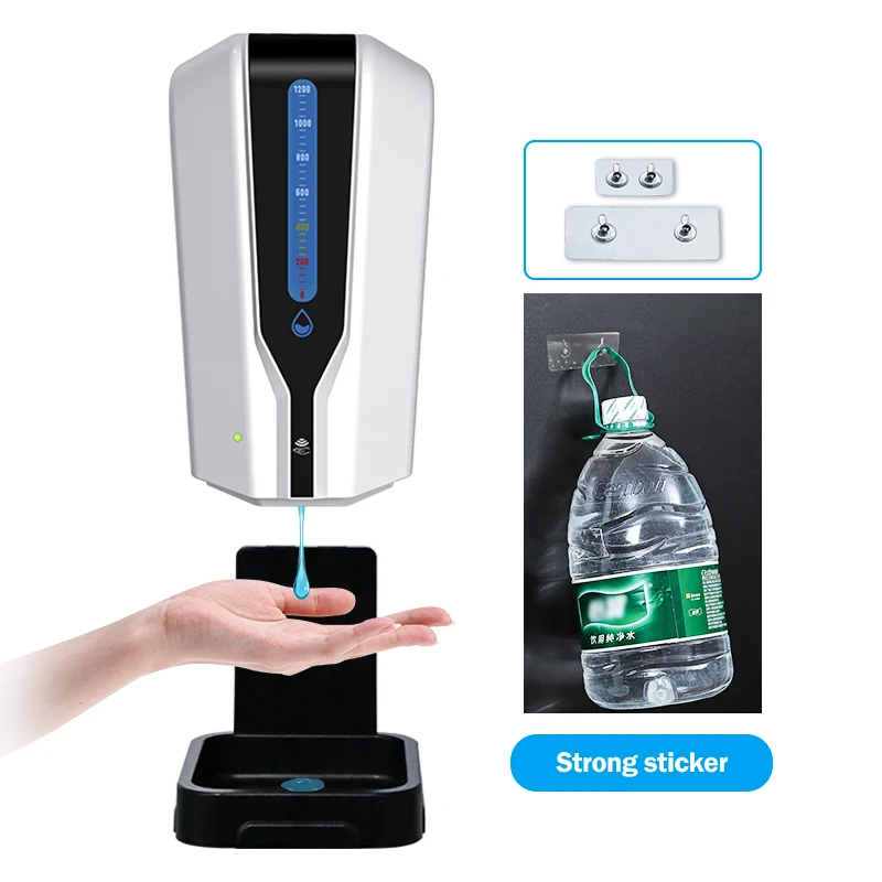 2020 Latest Released New Arrival Alcohol Hand Sanitizer Automatic Hand Soap Dispenser for Wall Mounted