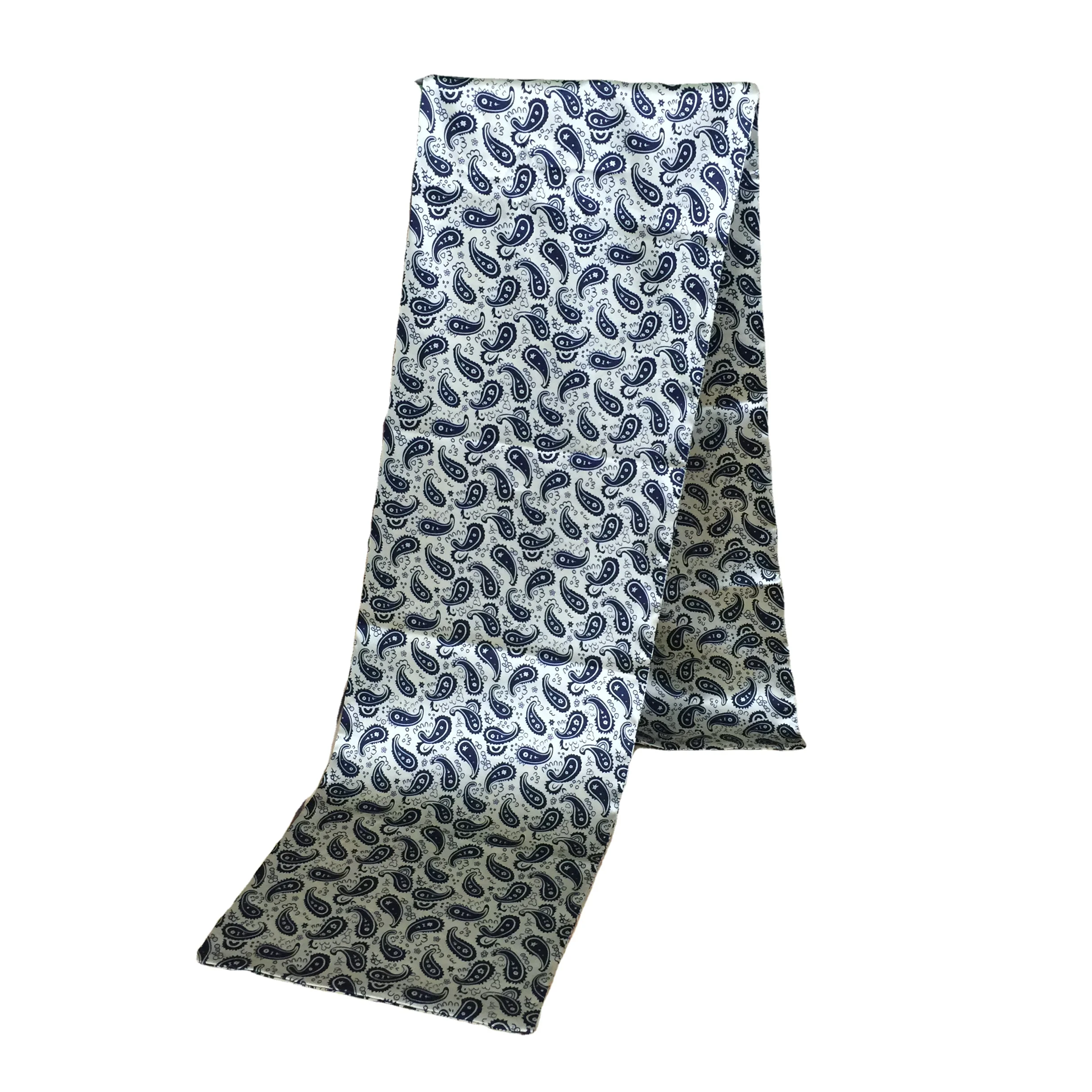wholesale good price silk scarf long print flower men scarves