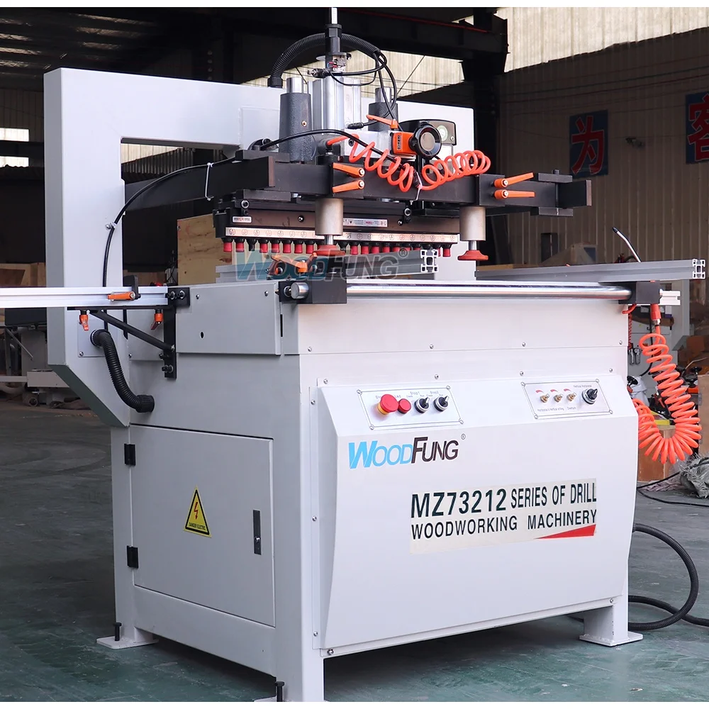 Two Line 42 Heads Woodworking Multiple Drilling Machine