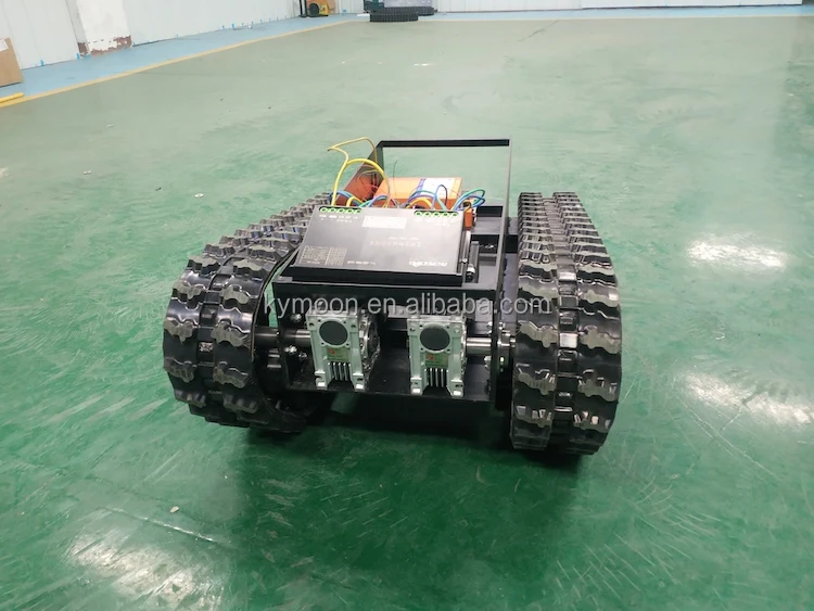 Rubber Tracked Chassis for Remote Control Robots - Customized ...