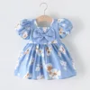 Fiore di pesco blu