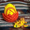 Ensemble d'œufs de dragon de baseball jaune