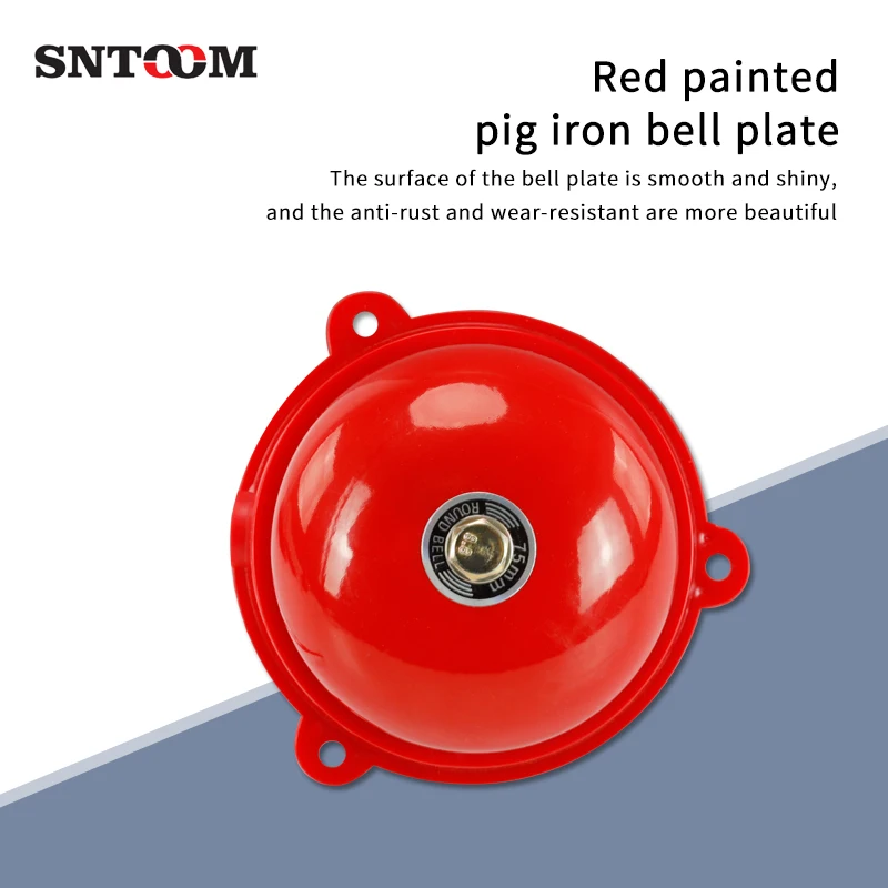 Electric Bell 220V Wireless Remote Control Remote Fire Alarm Alarm Bell Factory School Class Electric Bell