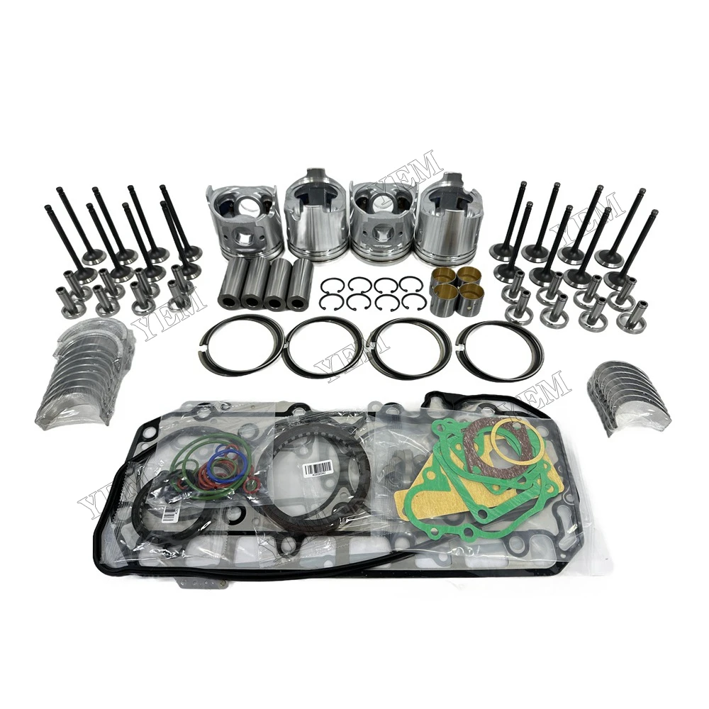 YEM Engine Parts D1105 Overhaul Rebuild Kit Fit for Kubota Engine