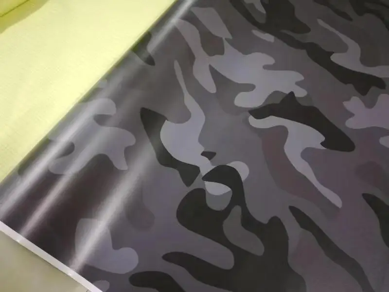 snow camo vinyl wrap