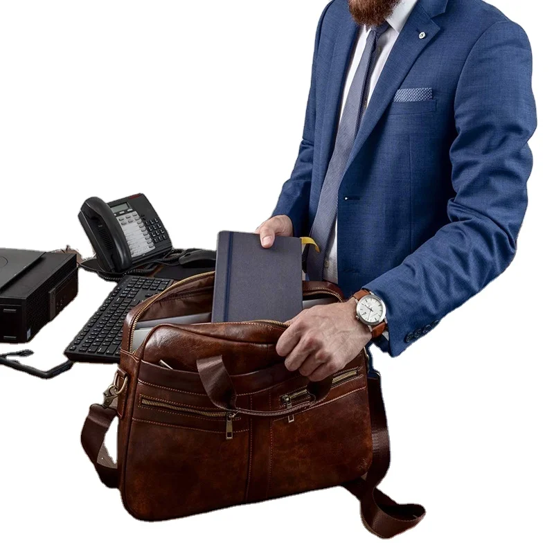 executive laptop bags leather