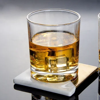 BCnmviku 10oz/300ML Whisky Cup Vintage Whiskey Glasses Heavy Base Barware High Quality Lead Free Crystal Glass Wholesale