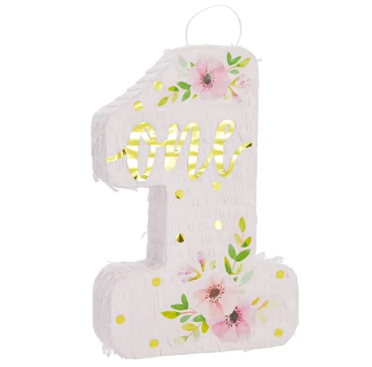  First Birthday Party Number 1 Pinata for Kids Mini Digital Pinata Wild One Pinata Decoration