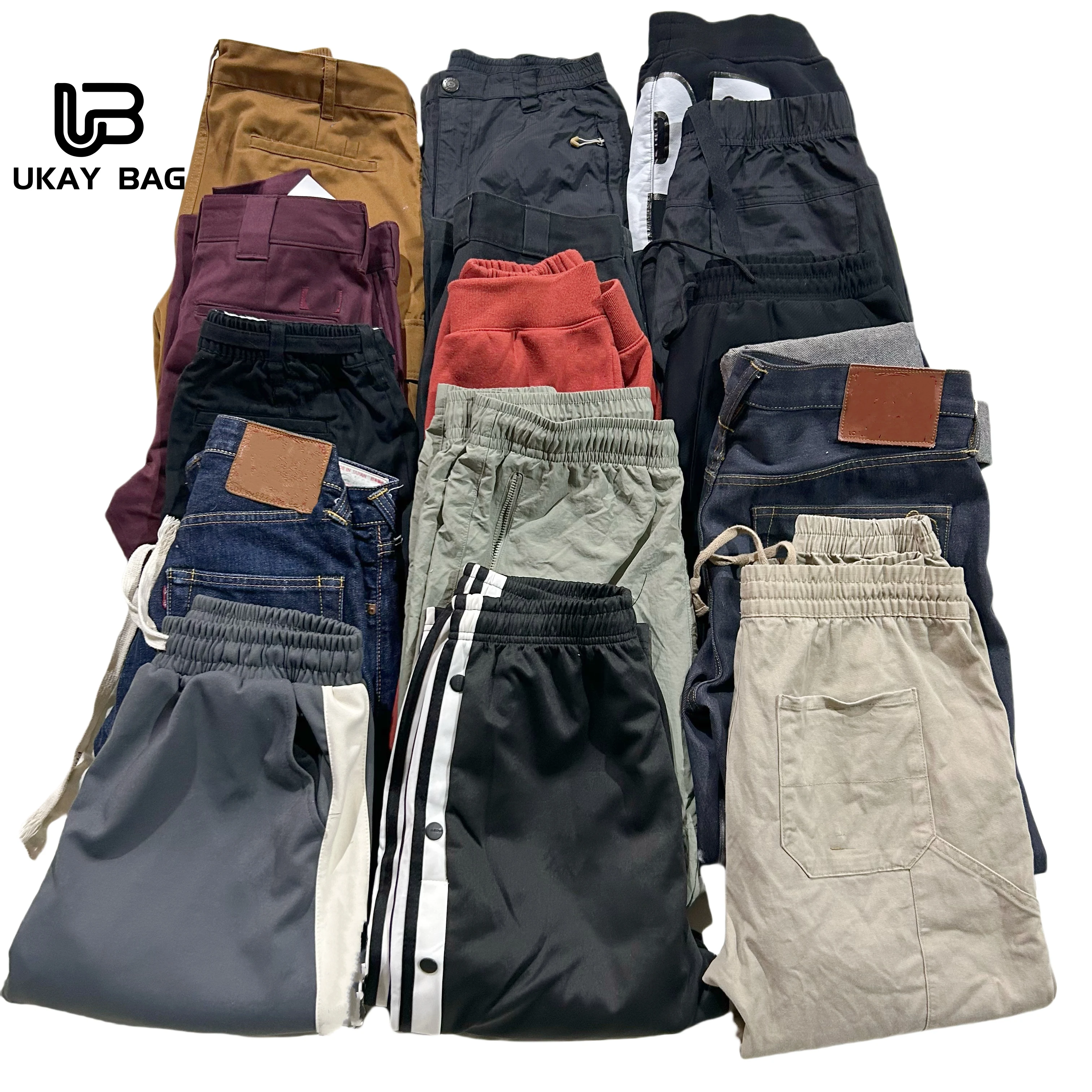 F1 Used Brand Clothes Second Hand Coat Pants T-ShirtFactory Wholesale Quality Assured Used Clothes Bale Apparel