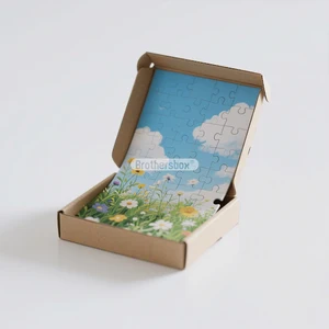 Custom Paper Jigsaw Puzzle Wholesale 100 Pieces Game Puzzle DIY Toy Paper Jigsaw Puzzles for Children Aged 5 to 7