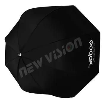 GODOX-120cm 47.3in Portable Octagon Reflective Umbrella Silver with Portable Octabox for Studio Photography Flash Speedlight detail image