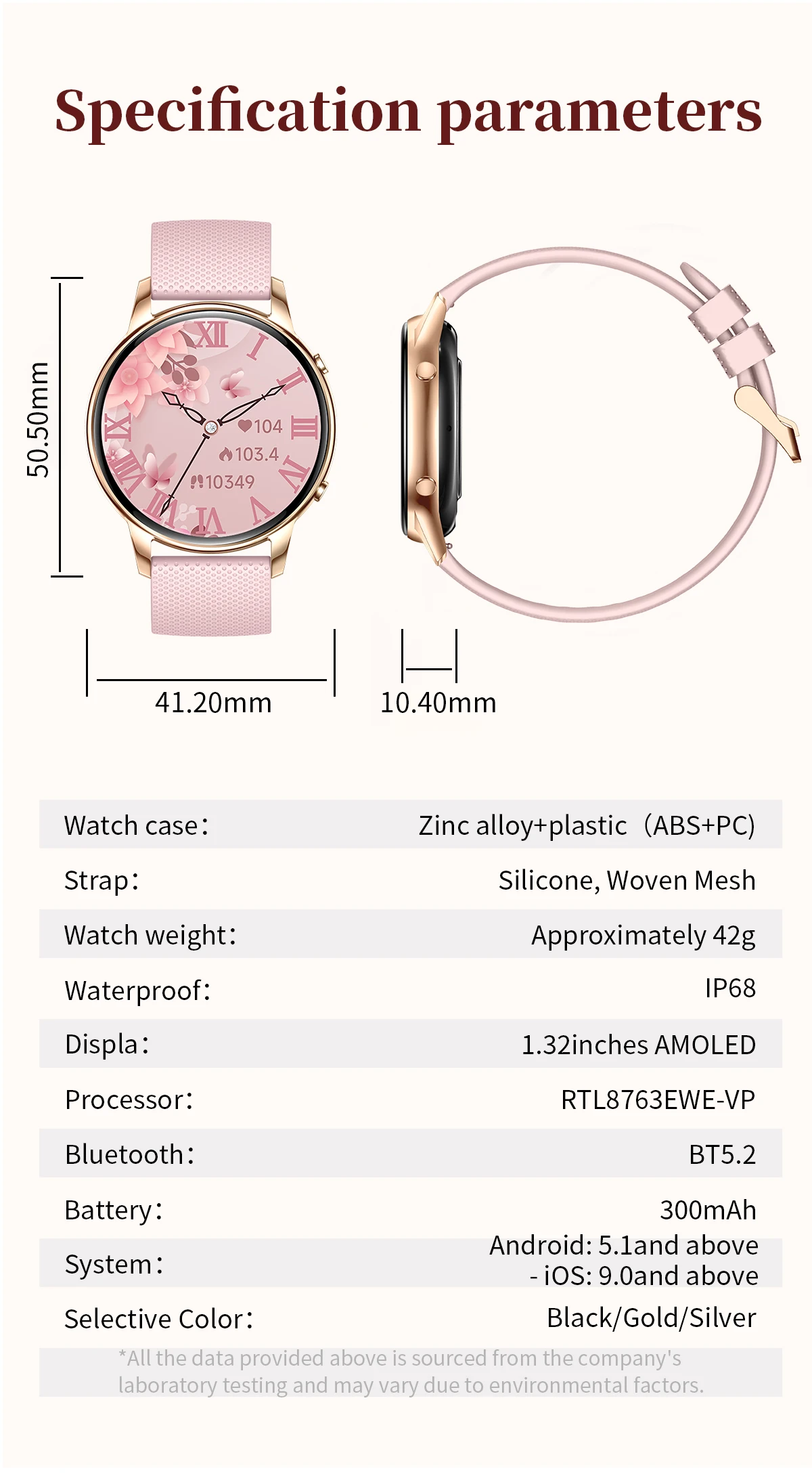 If you are searching for a supplier of a product with perfect quality control and highly competitive prices, which gives you an advantage in expanding your local market, then contact us now!  Competitive suppliers of  Y12 Lady 2026 BT Smart Watch Amoled 1.32 Inch Screen IP68 Waterproof Heart Rate Monitor Magnetic for Men Women Reloj Smartwatch