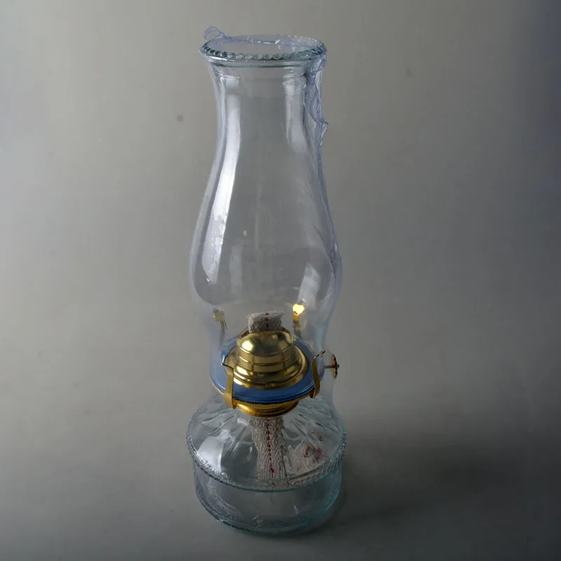 Large Glass Kerosene Oil Lamp Lantern Buy Vintage Fourclaw Oil Lamps