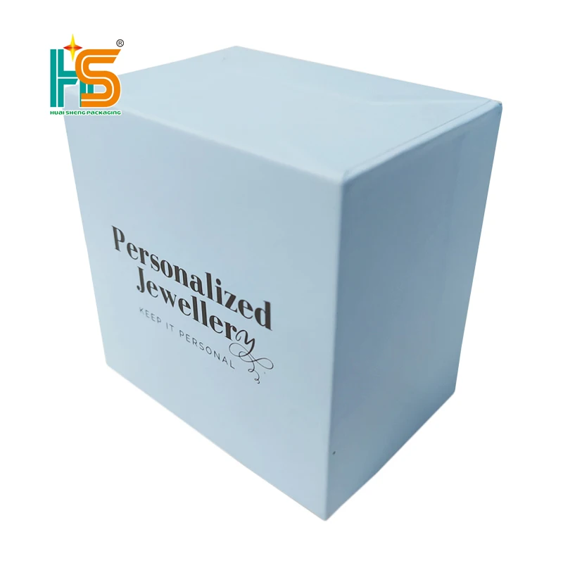 HUAISHENG модный бумажный набор ювелирных изделий, коробка для кольца, ожерелья, браслета, набор сережек, шкатулки для ювелирных изделий от производителя