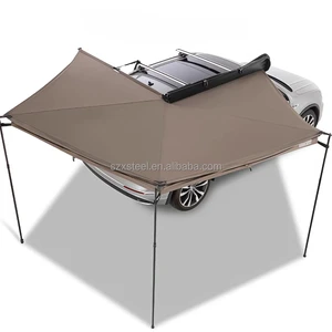 For Leopard 8 270 Degree Car Awning Waterproof Camping Tent with Straight Bracing Type for 4x4 Offroad for Equation Leopard 8
