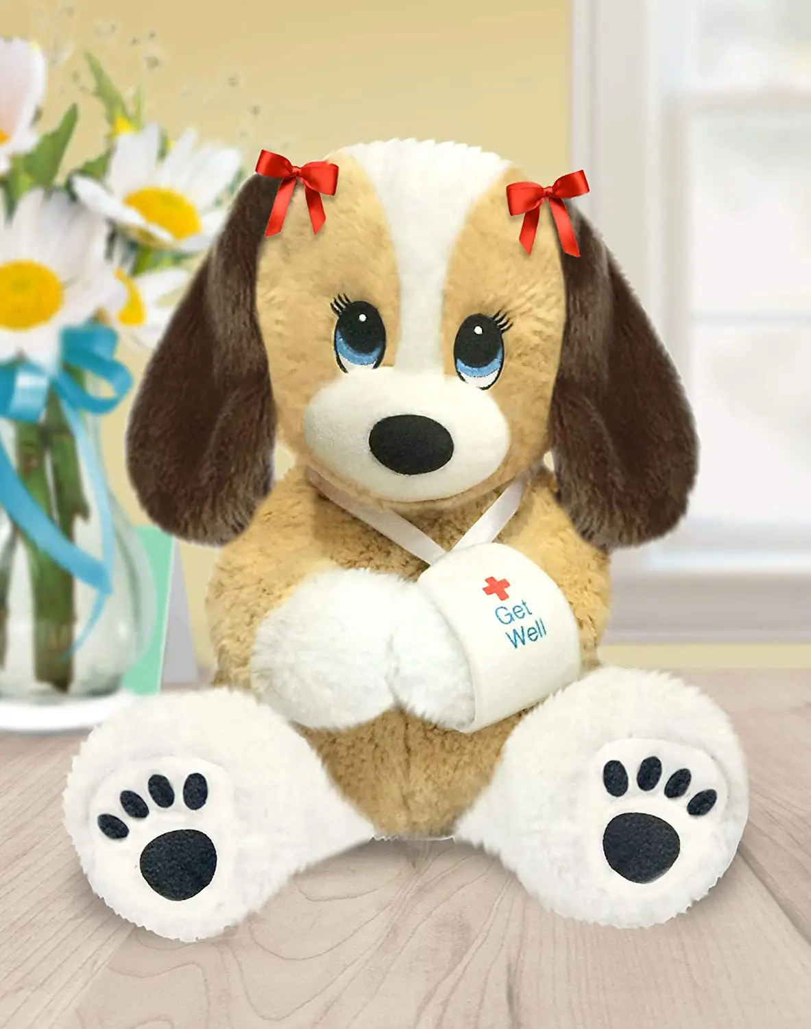 Personalised Get well soon Teddy Bear Broken Arm