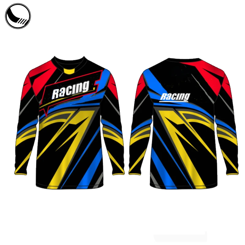 BETHERIVAL 100% Polyester Blank Motocross Jerseys