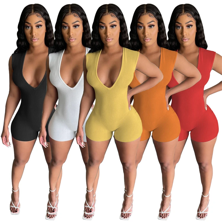 1041519 Best Seller Women Clothes 2021 Summer Women One Piece Jumpsuits And Rompers