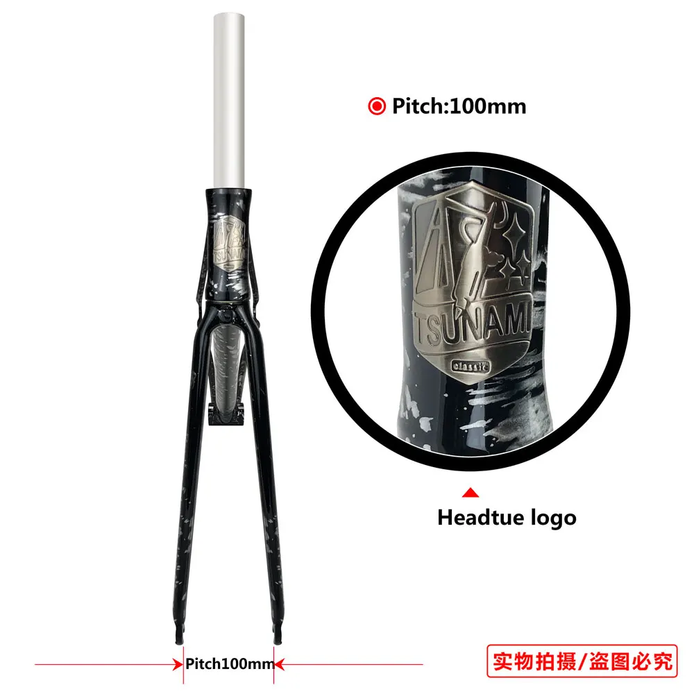 TSUNAMI snm100 新品未使用(ハンドルステム付き) Tsunami SNM100 Aluminum Alloy Fixed Gear Bike Frame for