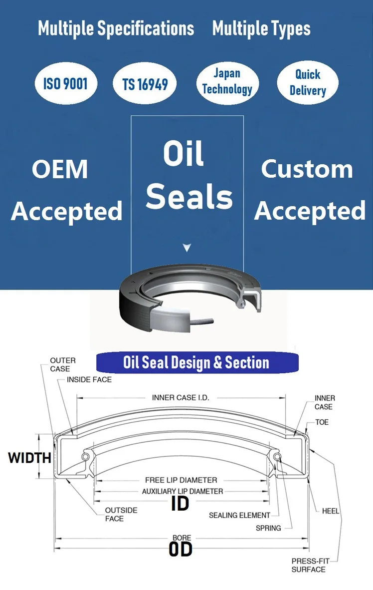 Japan Original N O K Oil Seal Taiwan Nak Tto Oil Seal Buy Taiwan Oil