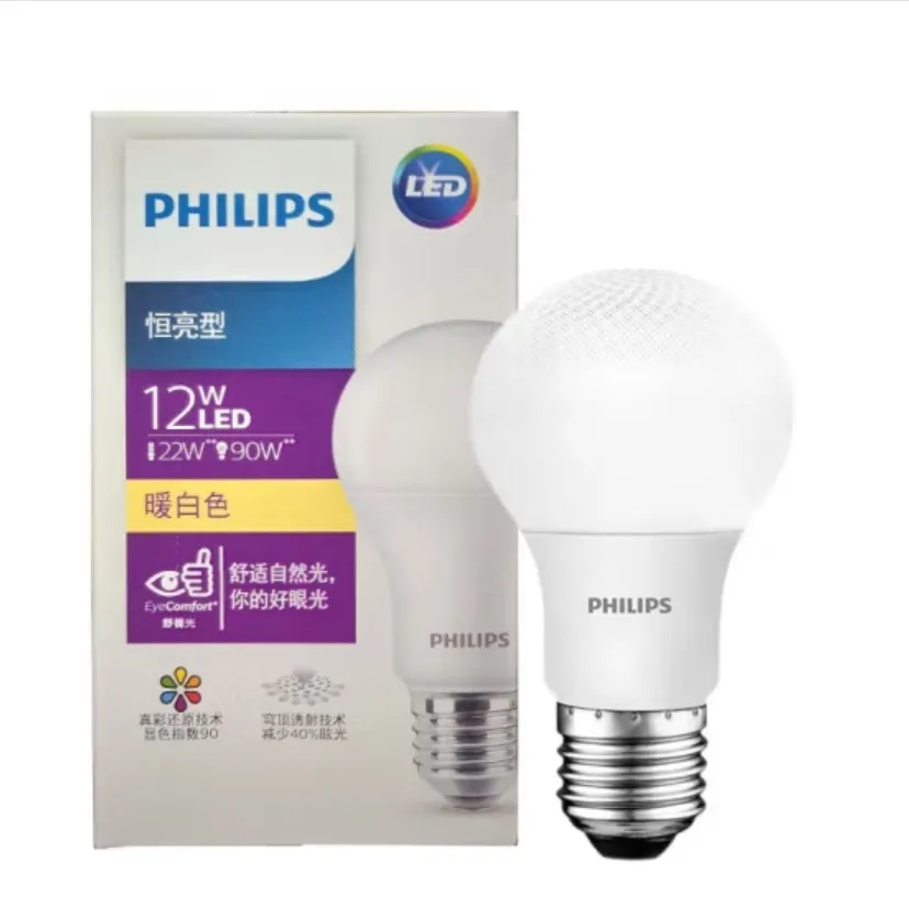 Philips 6W 8W 10W 12W E27 3000K 6500K CRI90 LED BULB