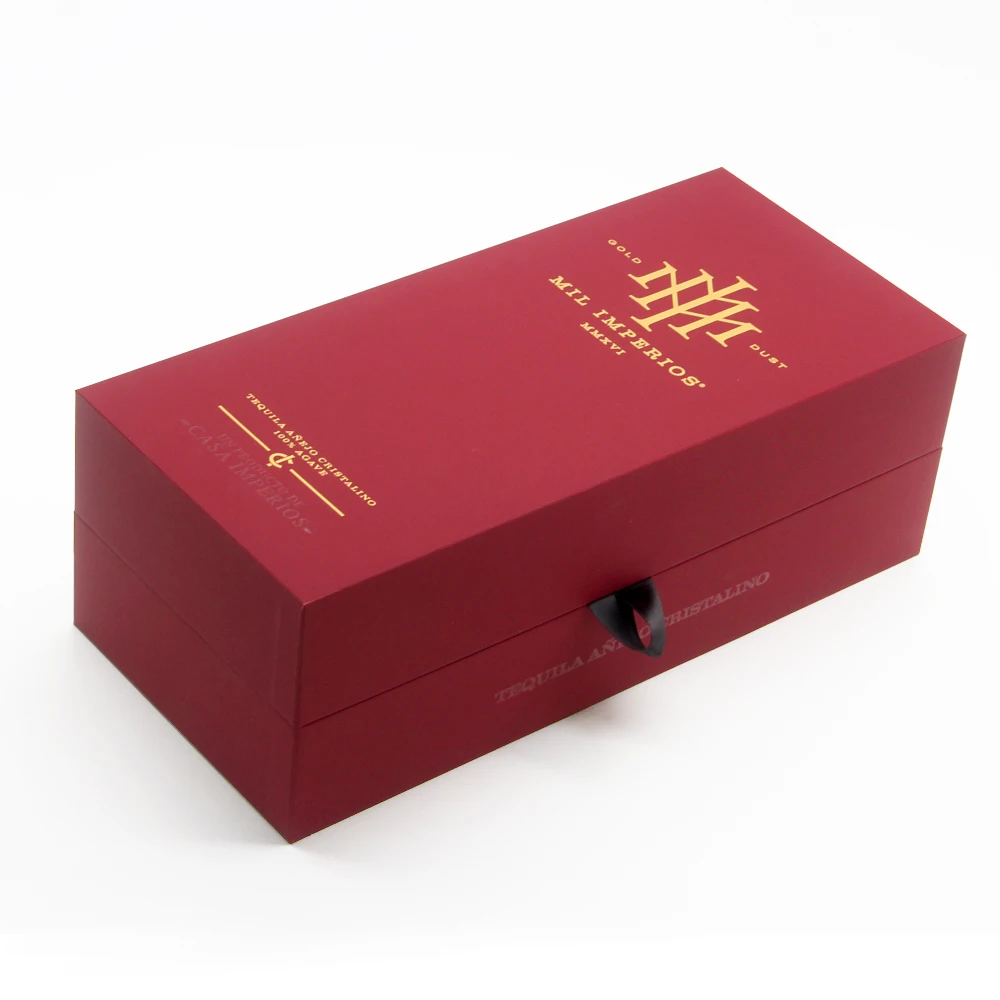 Luxury Wine Alcohol Champagne Flute Whisky Glass Bottle Set Gift Package Box for  Single Wine Champagne Glasses Bottle