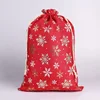 Red snowflakes