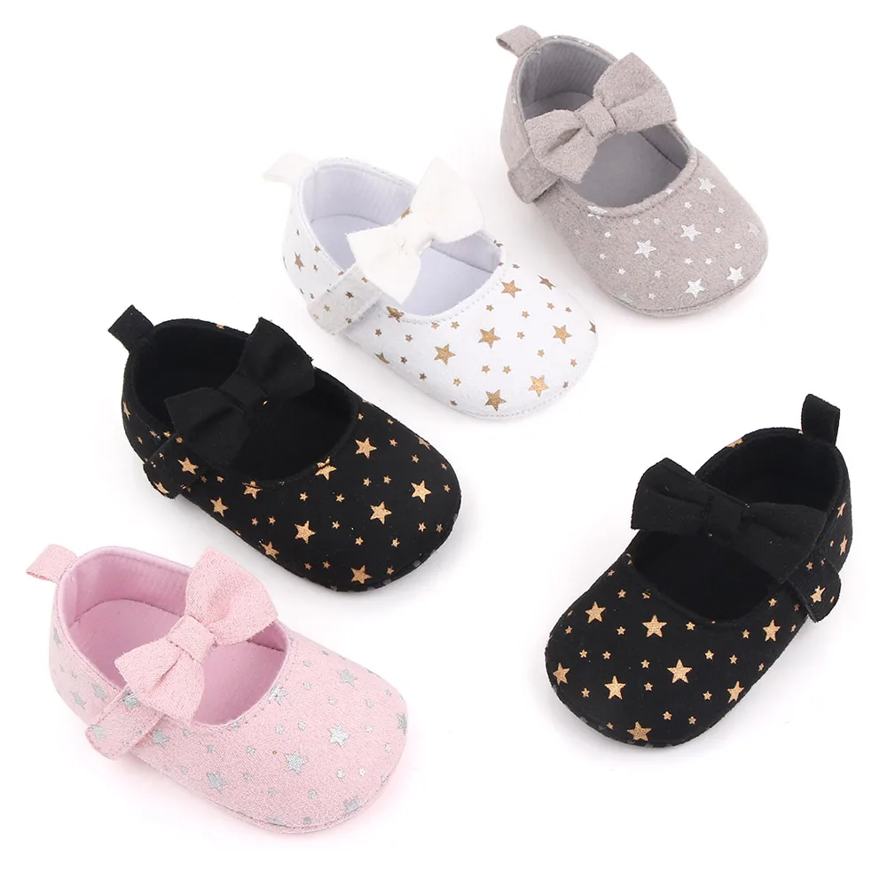 Spring&Autumn High Quality Soft Sole Princess Shoes Toddler Baby Girl Walking Shoes