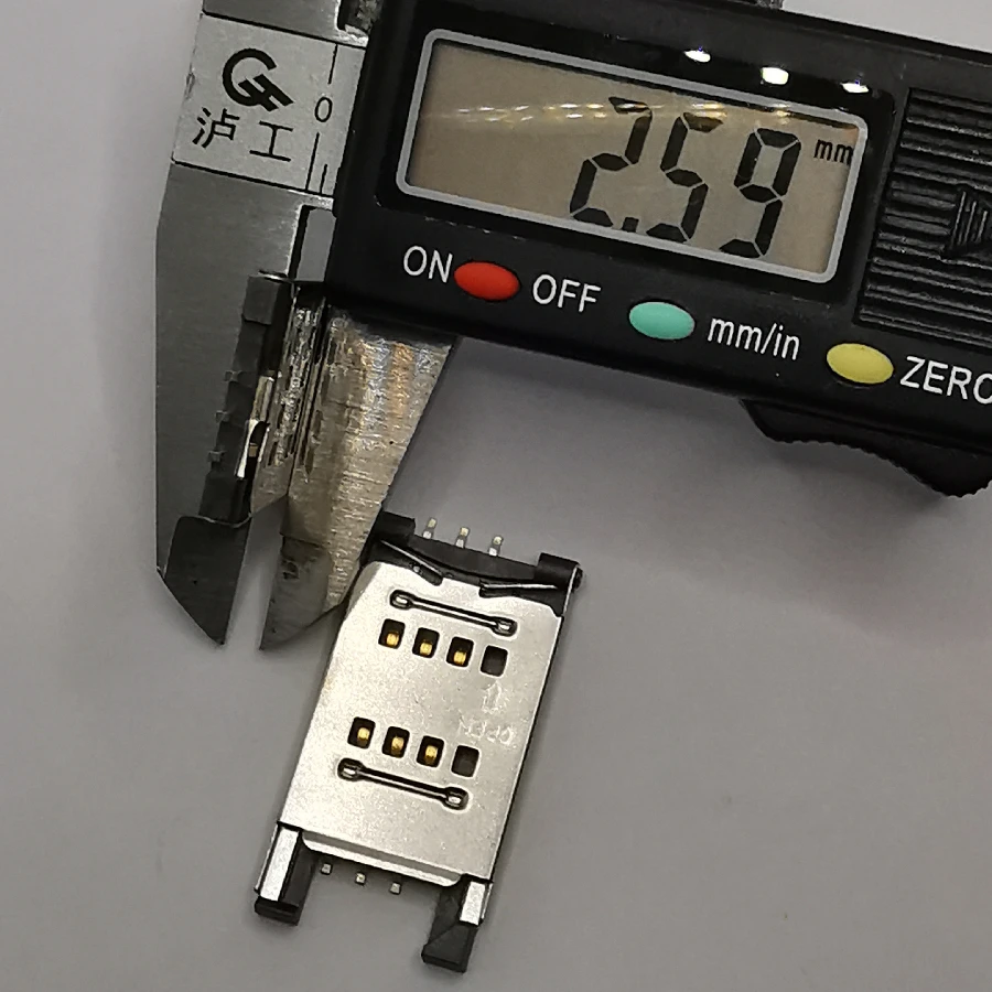 高品质2ff Sim卡读卡器铁壳翻盖式6针sim卡插槽智能卡读卡器插槽 - Buy Sim卡托盘读者持卡人插槽,智能卡读卡器sam插槽,主板板 ...
