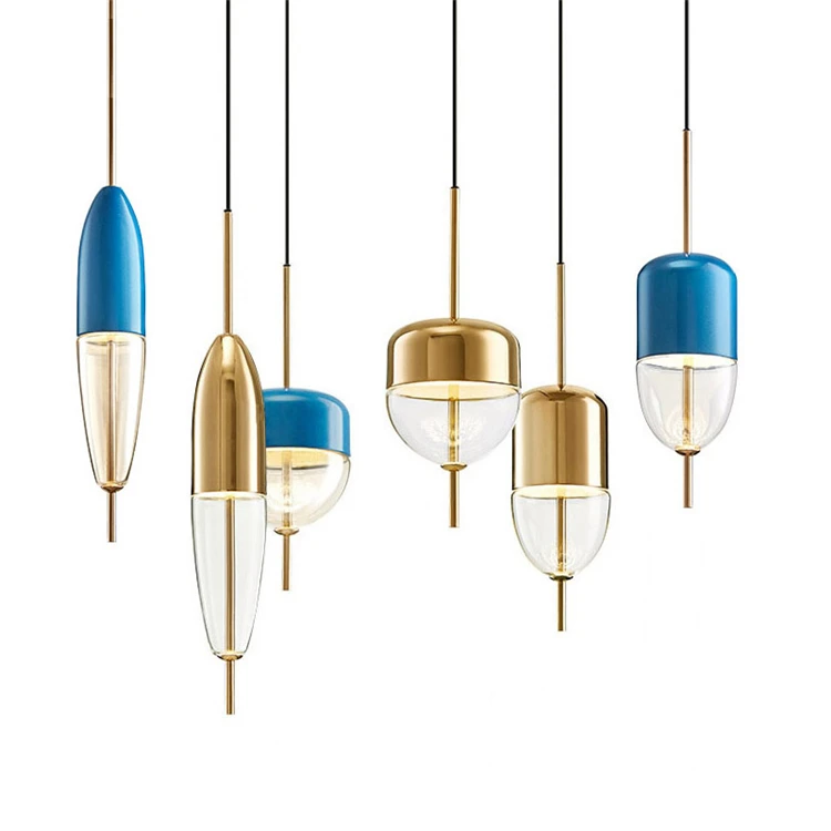 Glass Villa Lighting Design Blown Glass Chandelier Modern Urban Ceiling Chandelier Elegant Italy Beautiful Hand Blown Gradient