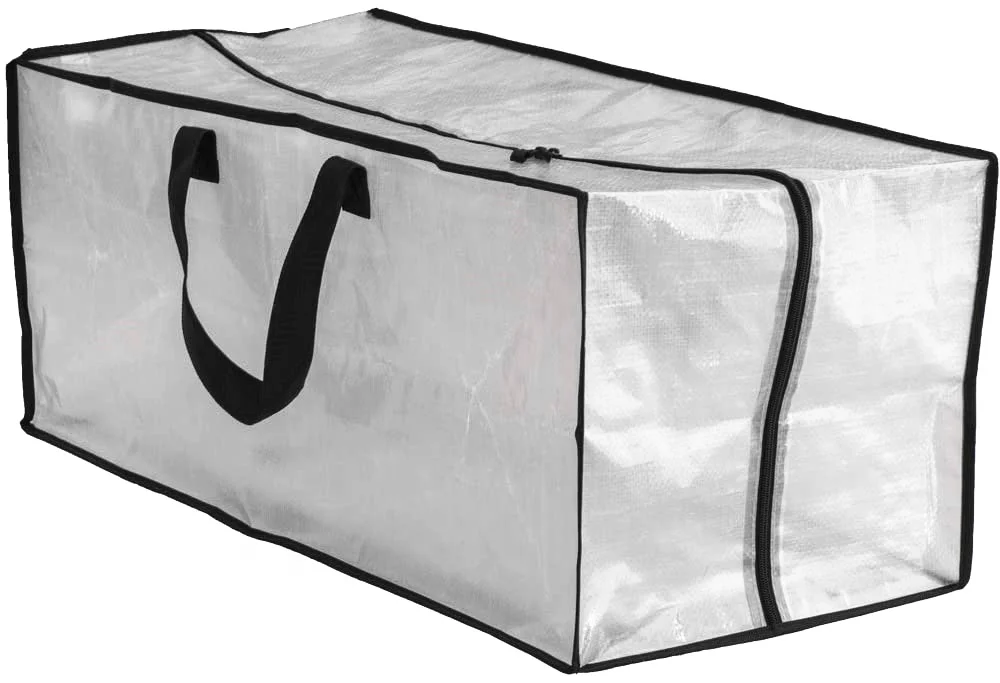 Extra Large Transparent Moving Bags With Zippers, Foldable Heavy