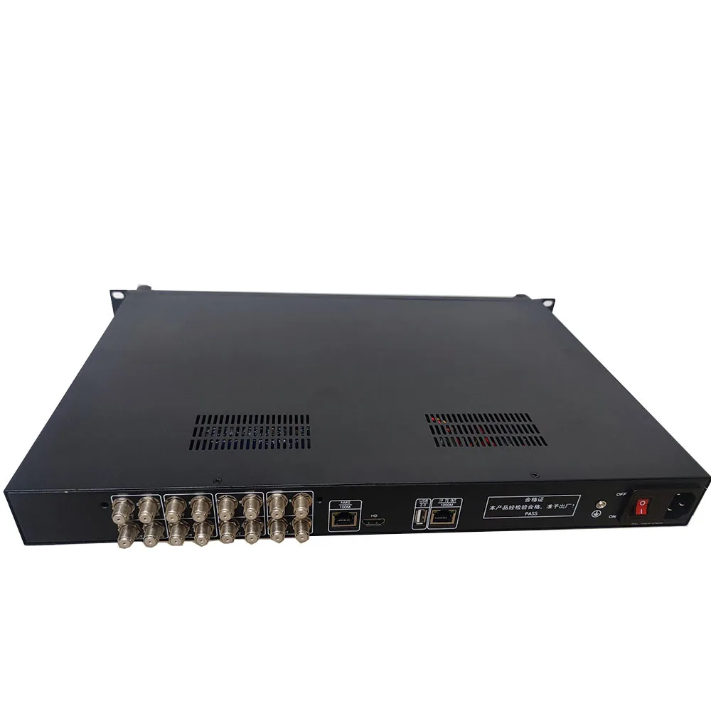 8-channel Digital Gateway Receiver for Tuner (DVB-S/S2/DVB-T/T2/DVB-C) to IP (UDP/HTTP/RTSP) in TV Front-end Systems