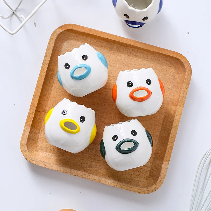 Luxury Ceramic Pig Egg Separator - Eco-Friendly Kitchen Tool