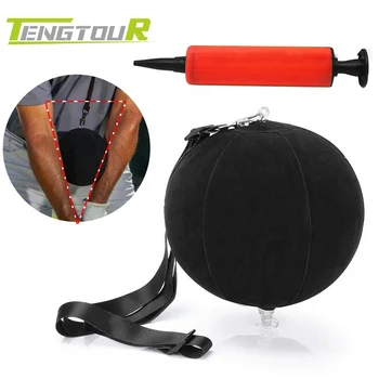 Travel-size Flocking PVC Inflatable Golf Smart Ball for Golf Swing Training