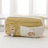 8128 drawstring cheese-yellow pencil case