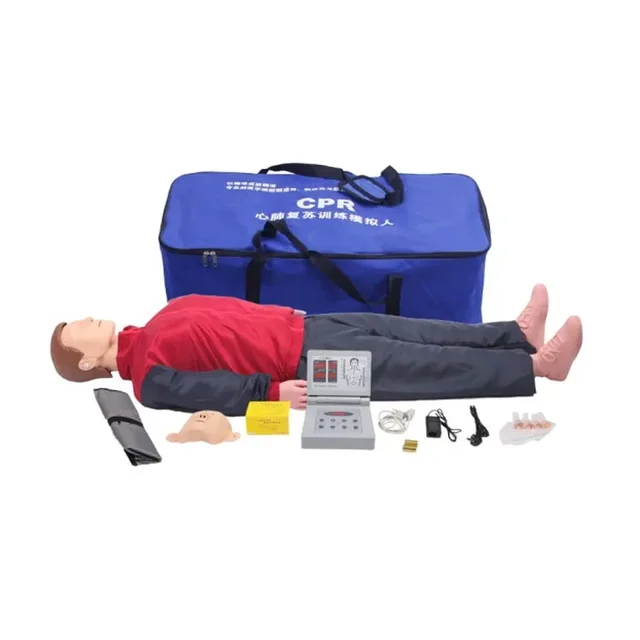 DARHMMY Advanced Fully Automatic PVC Computerised CPR Simulator Manikin-Durable Emergency Training Printout for Students Medical