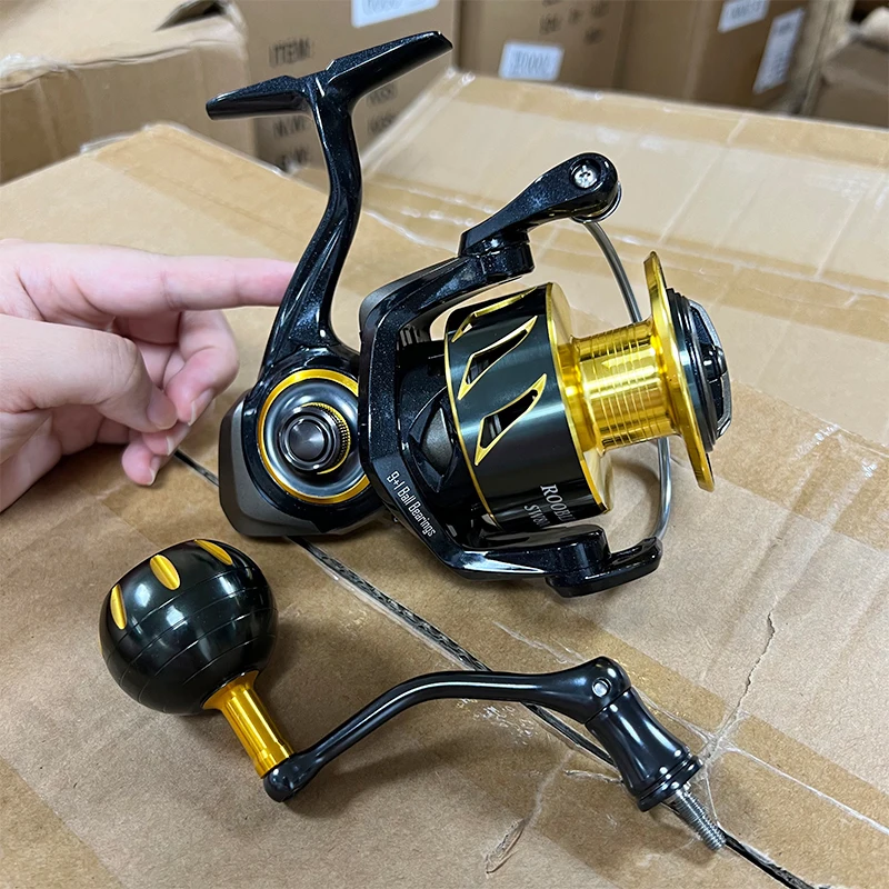 Rooblinos SW Saltwater Spinning Fishing Reel 4000 6000 8000 Series Rooblinos SW Saltwater Spinning Fishing Reel 4000 6000 8000 Series