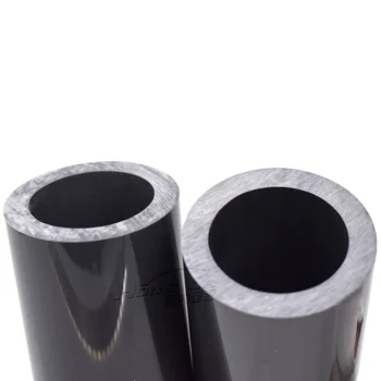 factory made high quality plastic toy ABS round tube plastic extrusion custom black round PVC pipes for extruded