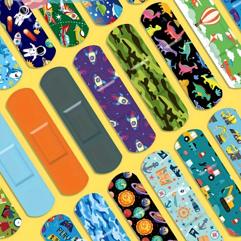 Generic Luminous Bandages Adhesive Set Glow-in-The-Dark Band Aid in Collectible Tin