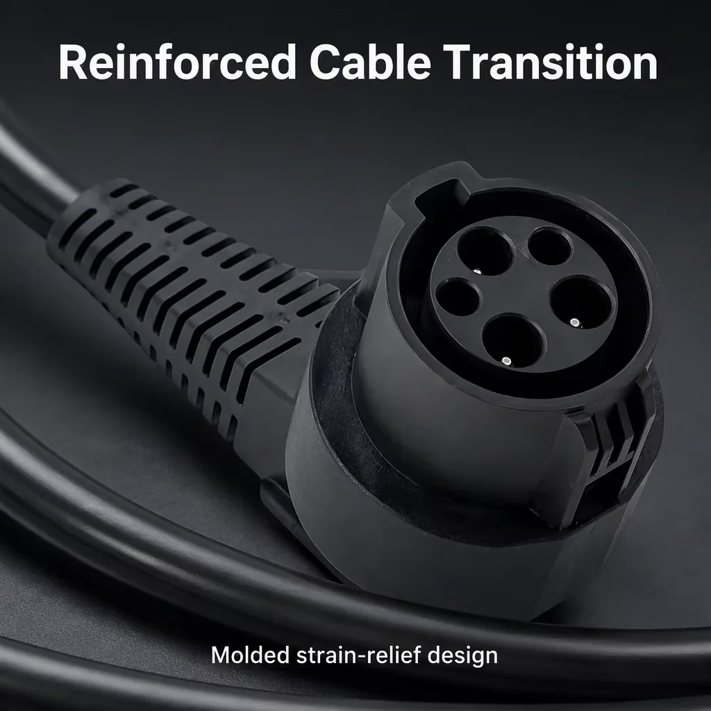 AOTAI J1772 EV Charging Extension Cable SAE J1772 Type 1 Vehicle Charging Cable EV Charger Extension Cord for Electric Cars