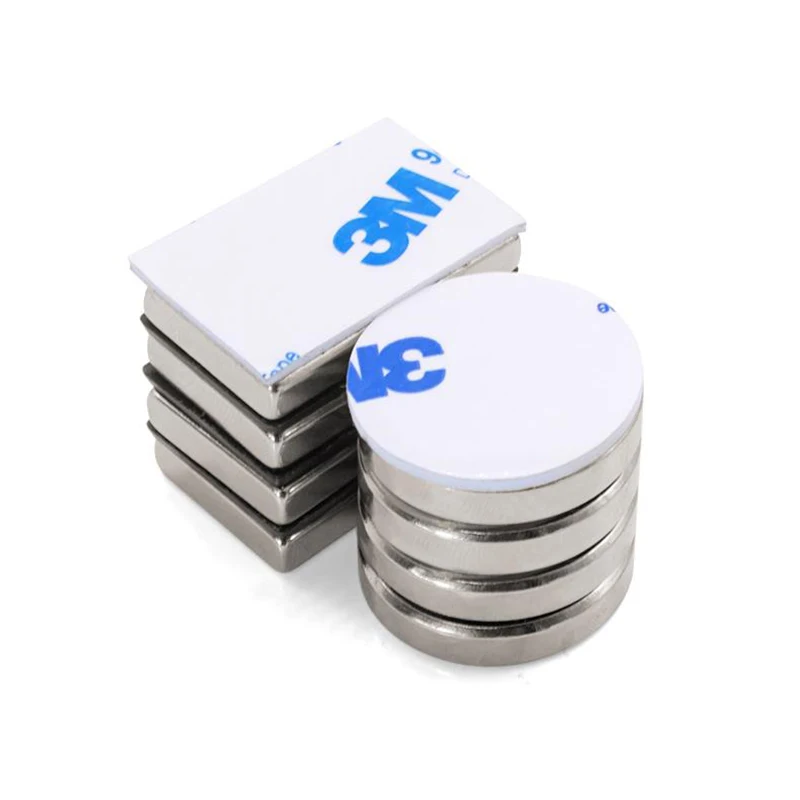 N35 N42 N48 N52 Self Adhesive Disc Magnet