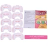 Blanc-10 Ruban de levage + instructions + sac transparent