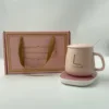 Taza termostática rosa L - Set de caja de regalo